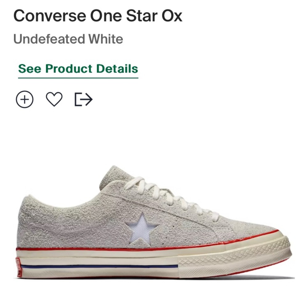 Converse One Star Ox